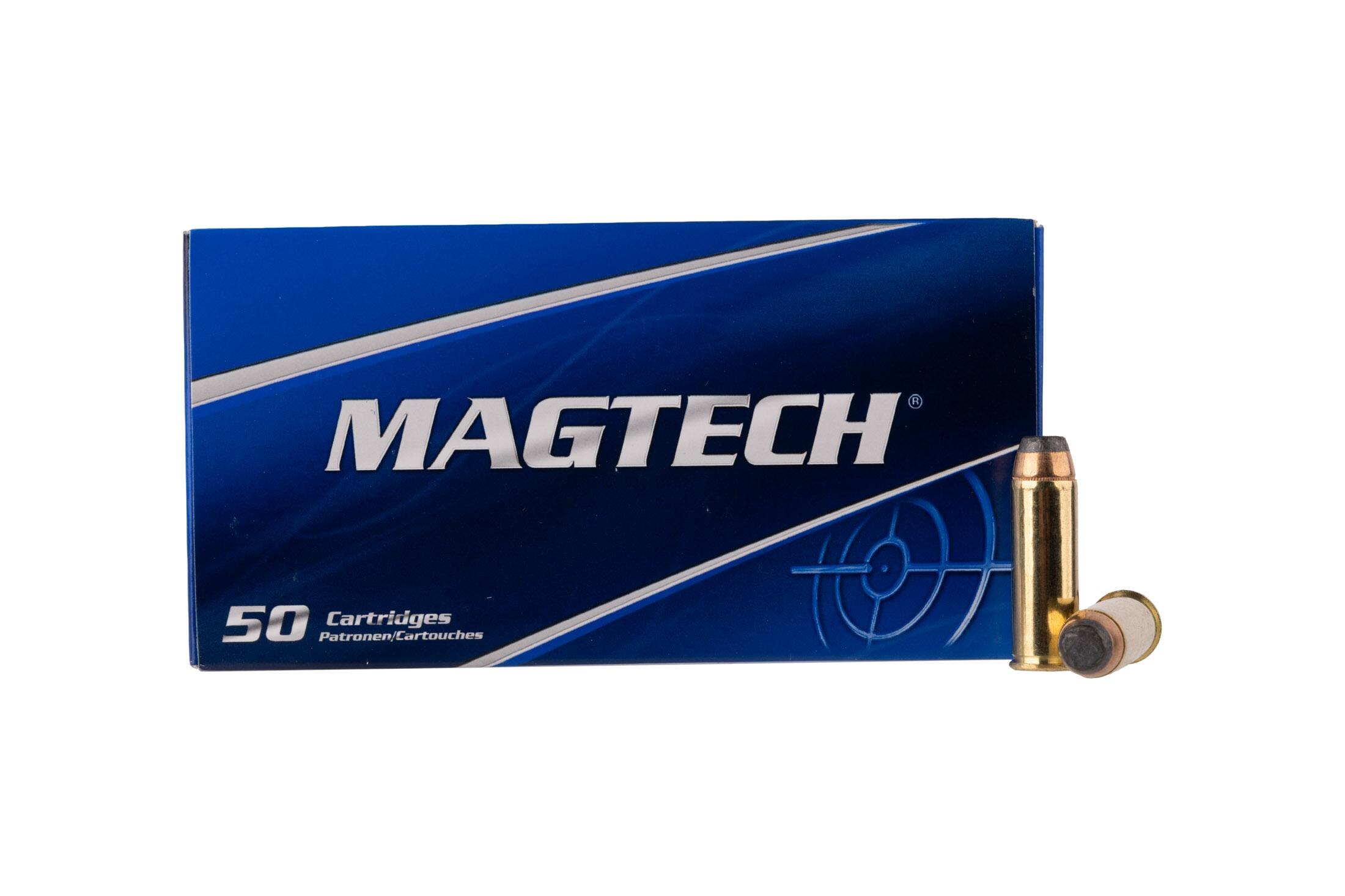 Magtech 44A Range/Training 44RemMag 240gr Semi Jacketed Soft Point Flat 50 Per Box/20 Case Centerfire, Handgun Ammunition